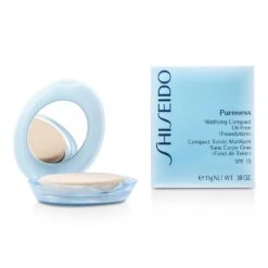 Shiseido Pureness Matifying Compact Oil Free Foundation SPF15 (Case + Refill) - # 40 Natural Beige 11g/0.38oz -Bareminerals || MAC || Shiseido Sales Store 06884681402