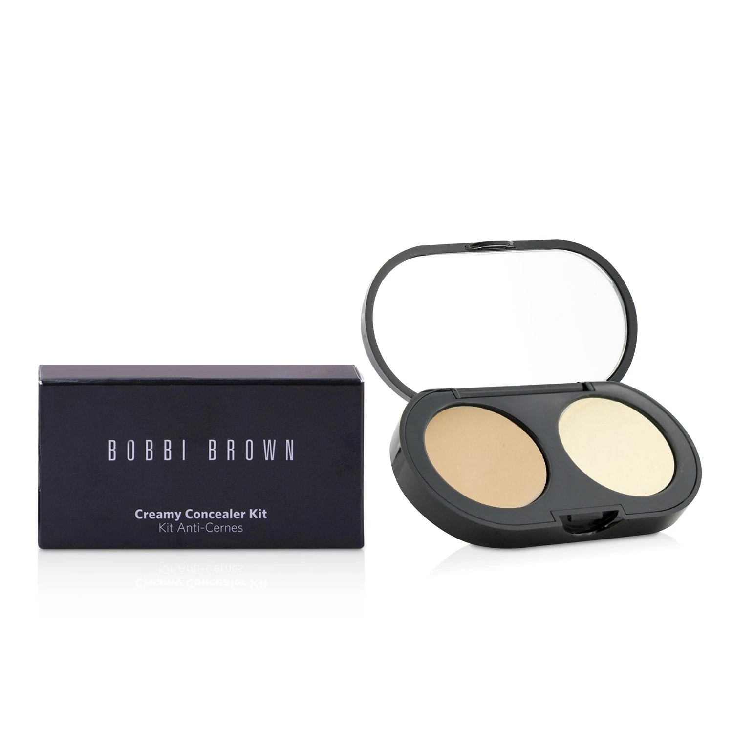 Bobbi Brown New Creamy Concealer Kit - Natural Creamy Concealer + Pale Yellow Sheer Finish Pressed Powder 3.1g/0.11oz 4 Bobbi Brown New Creamy Concealer Kit - Natural Creamy Concealer + Pale Yellow Sheer Finish Pressed Powder 3.1g/0.11oz - Image 2