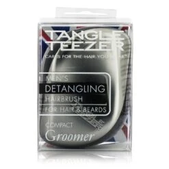 Tangle® Teezer Tangle Teezer Compact Styler Mens' Compact Groomer Detangling Hair Brush (For Hair & Beards) 1pc