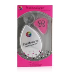 BeautyBlender Liner Designer (1x Eyeliner Application Tool, 1x Magnifying Mirror Compact, 1x Suction Cup) - Pro (White) 3pcs -Bareminerals || MAC || Shiseido Sales Store 21103367109