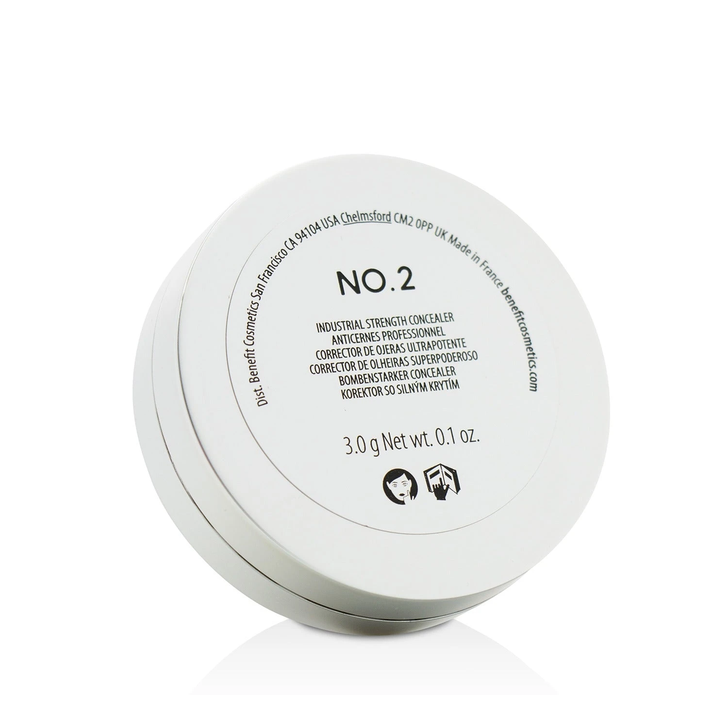 Benefit Boi Ing Industrial Strength Concealer - # 02 (Light/Medium) 3g/0.1oz 5 Benefit Boi Ing Industrial Strength Concealer - # 02 (Light/Medium) 3g/0.1oz - Image 3