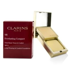 Clarins Everlasting Compact Foundation SPF 9 - # 105 Nude (Unboxed) 10g/0.3oz -Bareminerals || MAC || Shiseido Sales Store 21880880302 993581b2 0320 4341 89cc e7074affb9d4