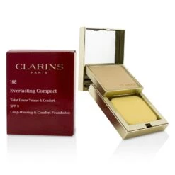 Clarins Everlasting Compact Foundation SPF 9 - # 105 Nude (Unboxed) 10g/0.3oz -Bareminerals || MAC || Shiseido Sales Store 21880980302 e2adfbad 2396 4eb7 9b21 0f1e13293741