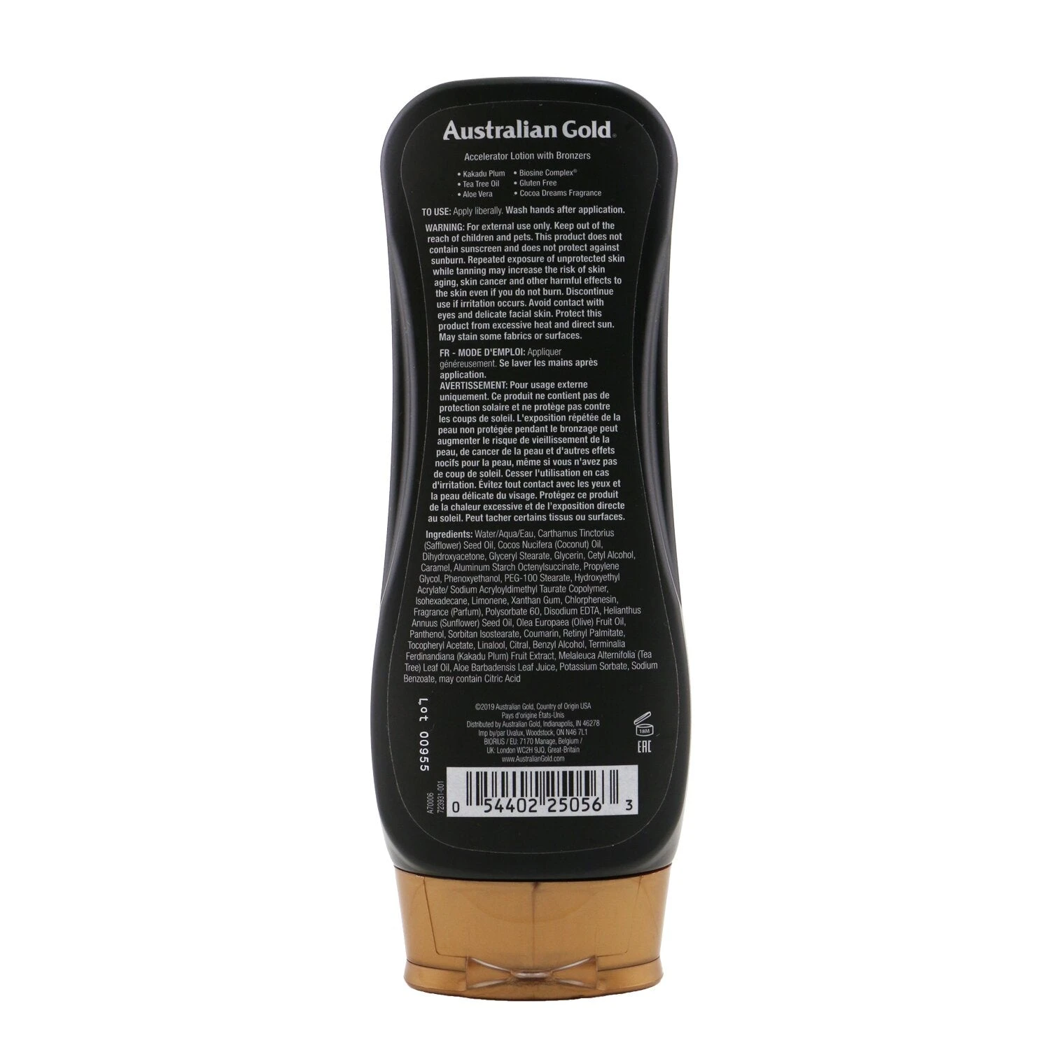 Australian Gold Dark Tanning Accelerator Lotion With Bronzers 237ml/8oz 5 Australian Gold Dark Tanning Accelerator Lotion With Bronzers 237ml/8oz - Image 3