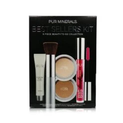 PUR (PurMinerals) Best Sellers Kit (5 Piece Beauty To Go Collection) (1x Primer, 1x Powder, 1x Bronzer, 1x Mascara, 1x Brush) - # Golden Medium 5pcs -Bareminerals || MAC || Shiseido Sales Store 24651881214 42d8f798 e55a 4a58 b349 8eac781a41a8