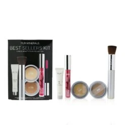 PUR (PurMinerals) Best Sellers Kit (5 Piece Beauty To Go Collection) (1x Primer, 1x Powder, 1x Bronzer, 1x Mascara, 1x Brush) - # Golden Medium 5pcs -Bareminerals || MAC || Shiseido Sales Store 24652081214 1 954a356c a3ab 47f8 89cb a3c911f0bc18