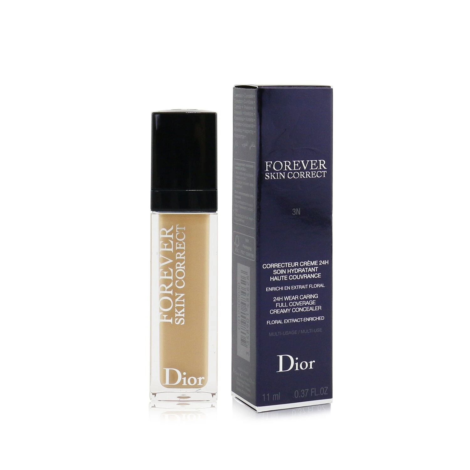 Christian Dior Dior Forever Skin Correct 24H Wear Creamy Concealer - # 5N Neutral 11ml/0.37oz 12 Christian Dior Dior Forever Skin Correct 24H Wear Creamy Concealer - # 5N Neutral 11ml/0.37oz - Image 10