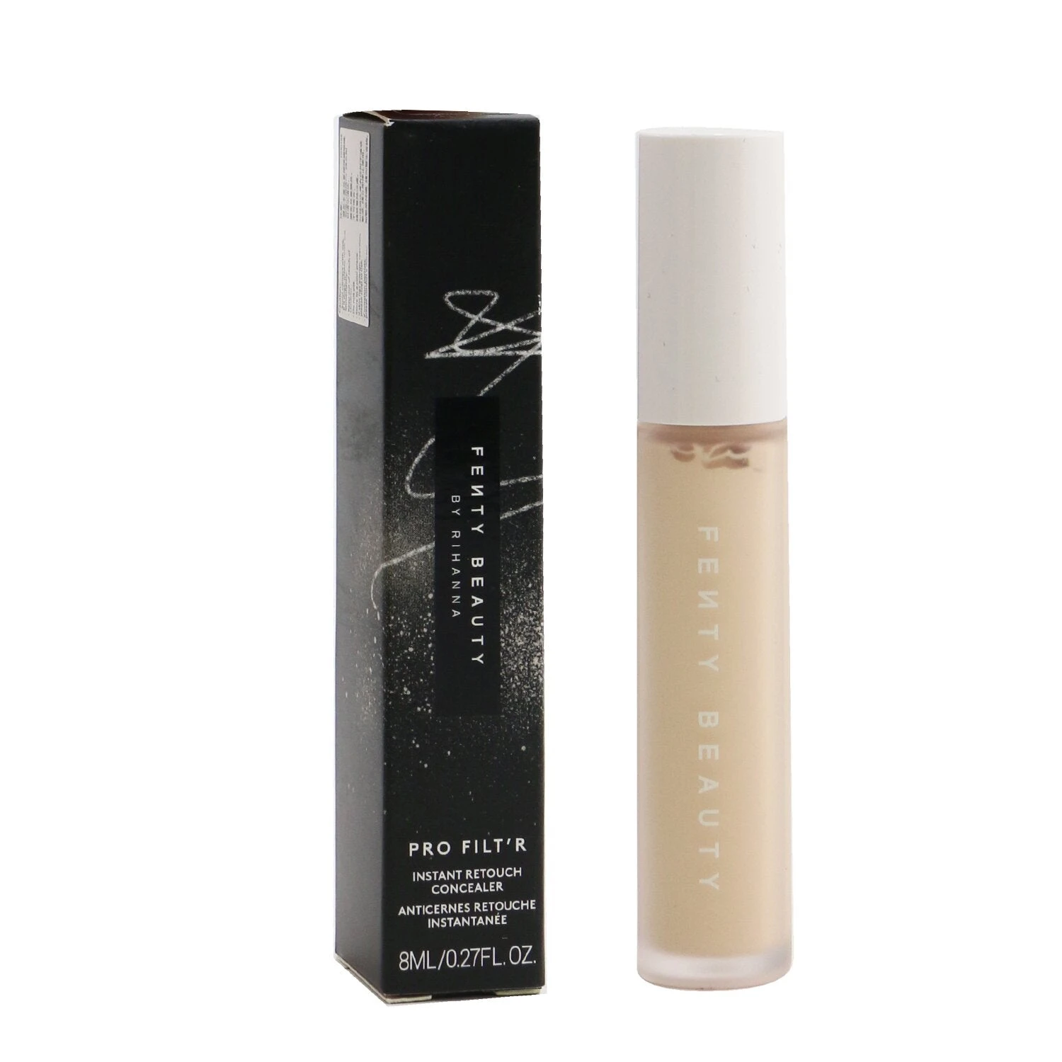 Fenty Beauty By Rihanna Pro Filt'R Instant Retouch Concealer - #185 (Light Medium With Neutral Undertone) 8ml/0.27oz 4 Fenty Beauty By Rihanna Pro Filt'R Instant Retouch Concealer - #185 (Light Medium With Neutral Undertone) 8ml/0.27oz - Image 2