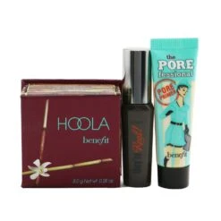 Benefit Party Hopper Set (Primer + Bronzer + Mascara) 3pcs