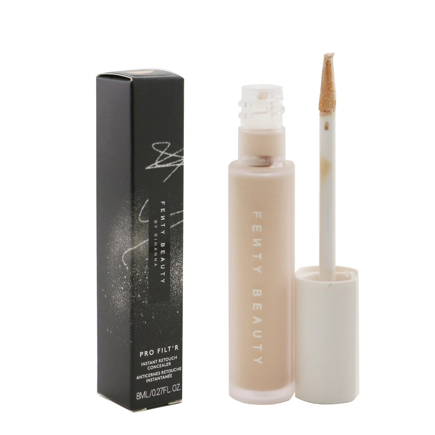 Fenty Beauty By Rihanna Pro Filt'R Instant Retouch Concealer - #185 (Light Medium With Neutral Undertone) 8ml/0.27oz 13 Fenty Beauty By Rihanna Pro Filt'R Instant Retouch Concealer - #185 (Light Medium With Neutral Undertone) 8ml/0.27oz - Image 11