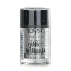 NYX Face & Body Glitter Brillants - # Silver 2.5g/0.08oz