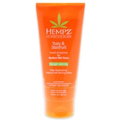 Hempz Yuzu And Starfruit Touch Of Summer For Medium Skin Tones SPF 30 By Hempz For Unisex - 6.76 Oz Bronzer