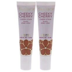 Pacifica Cheeky Cherry Cheek Stain - Cherry Baby By Pacifica For Women - 0.5 Oz Blush - Pack Of 2